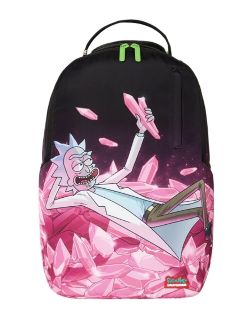 Sprayground Rick & Morty Kalaxian Crystal Shark Backpack